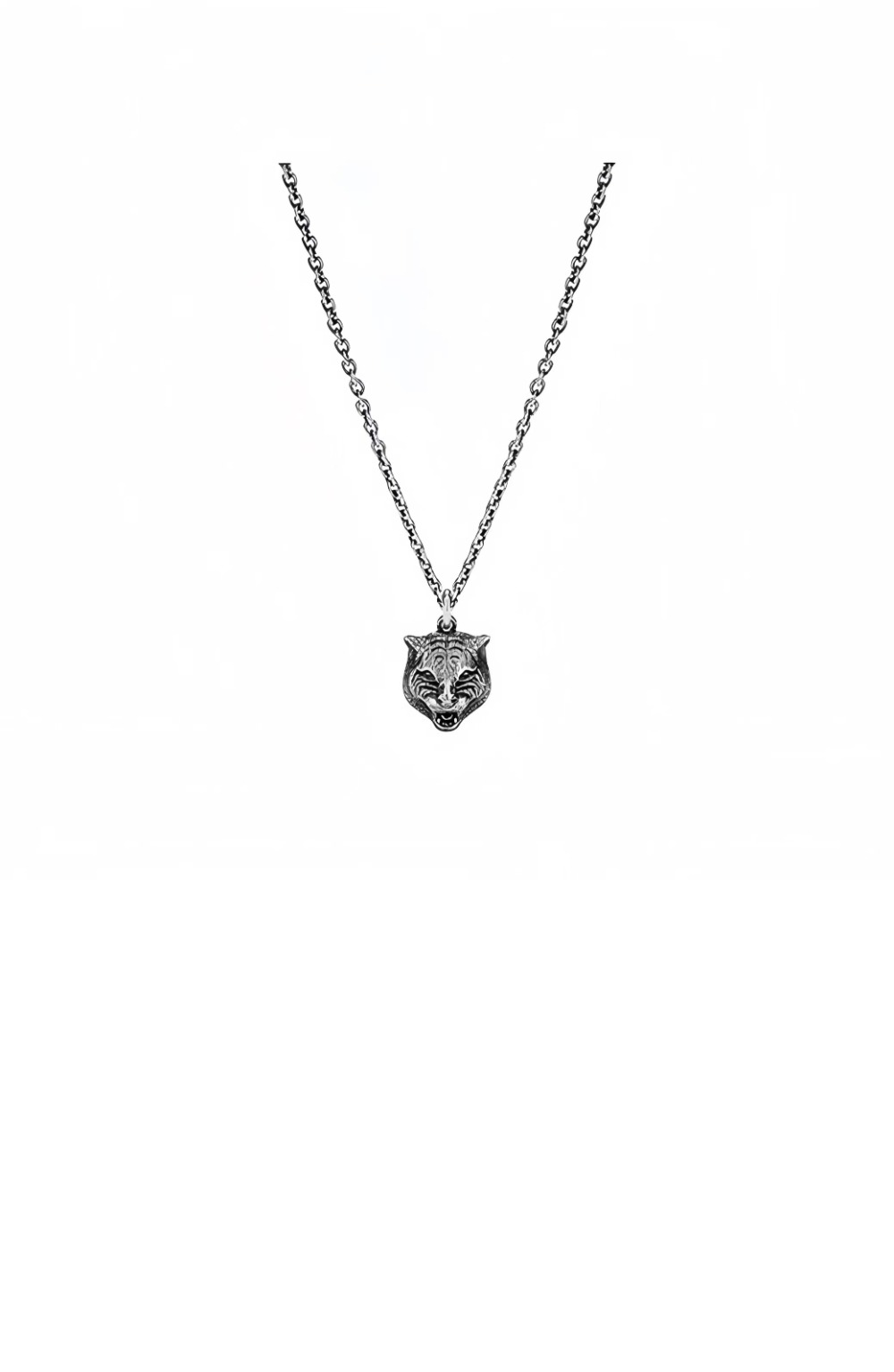 구찌 라이언 헤드 펜던트 목걸이 목걸이 433608