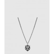 구찌 라이언 헤드 펜던트 목걸이 목걸이 433608