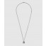 구찌 스퀘어 G 십자가 장식의 실버 목걸이 55276