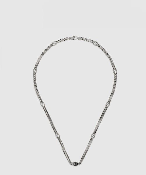 구찌 씬 인터로킹 G 목걸이 678661