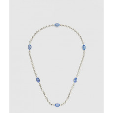 구찌 인터로킹 G 볼 체인 목걸이 753448