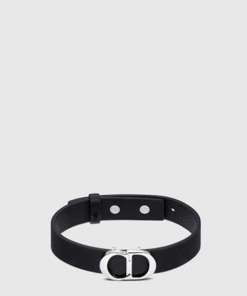 디올 CD Icon 가죽 팔찌 B1723