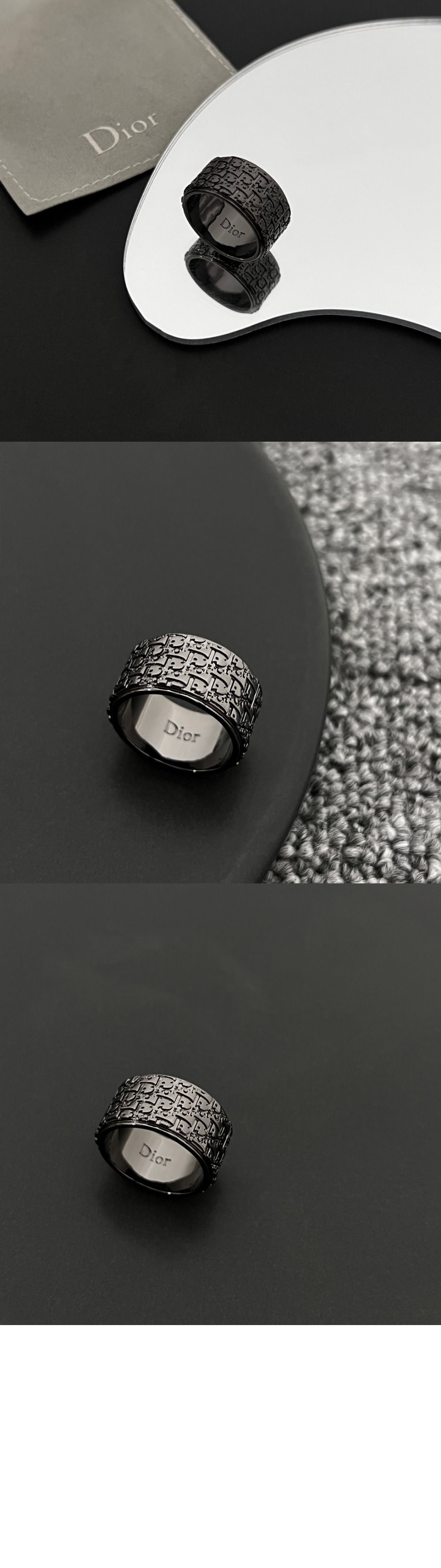디올 Oblique 반지 R0893