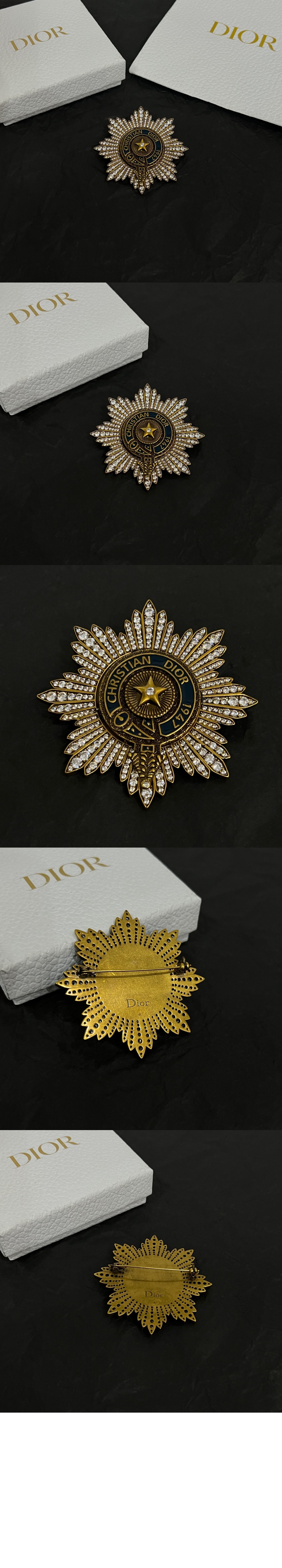 디올 브로치 V1234