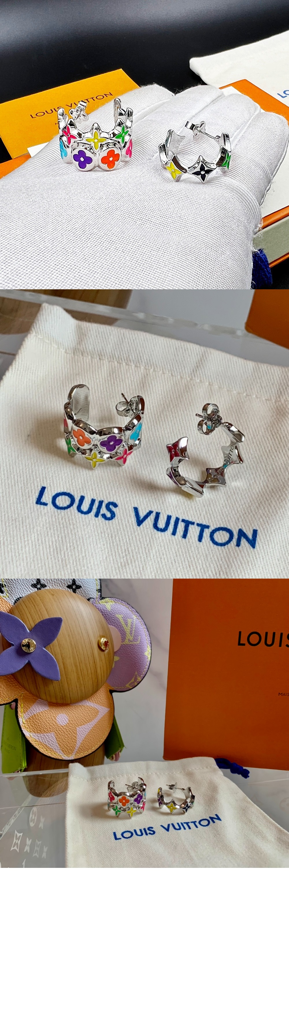 루이비통 MNG 귀걸이 파티 M01039