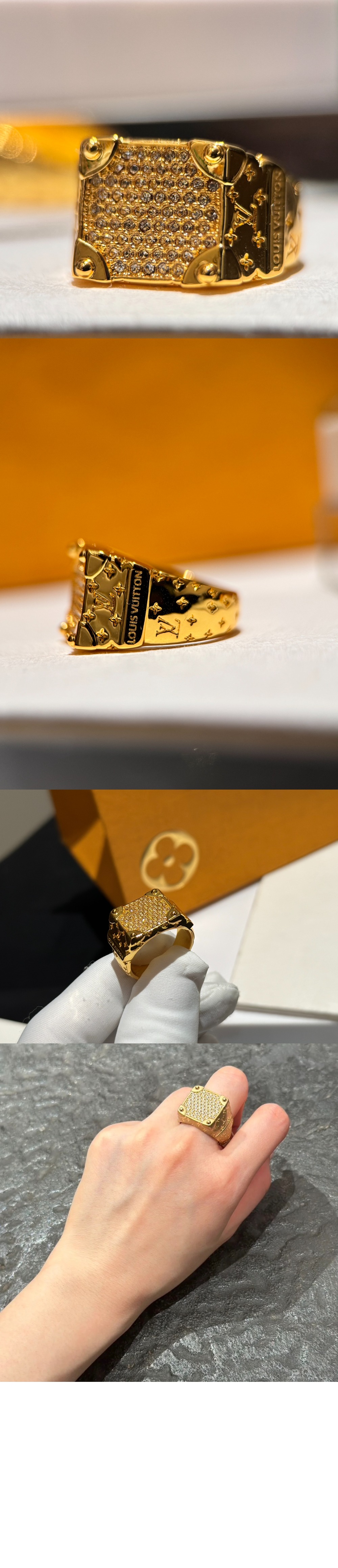 루이비통 LV 로프 반지 M1543M