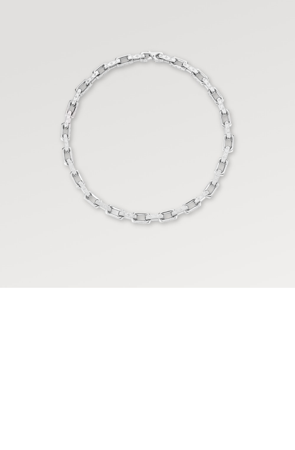 루이비통 모노그램 체인 목걸이 M64196