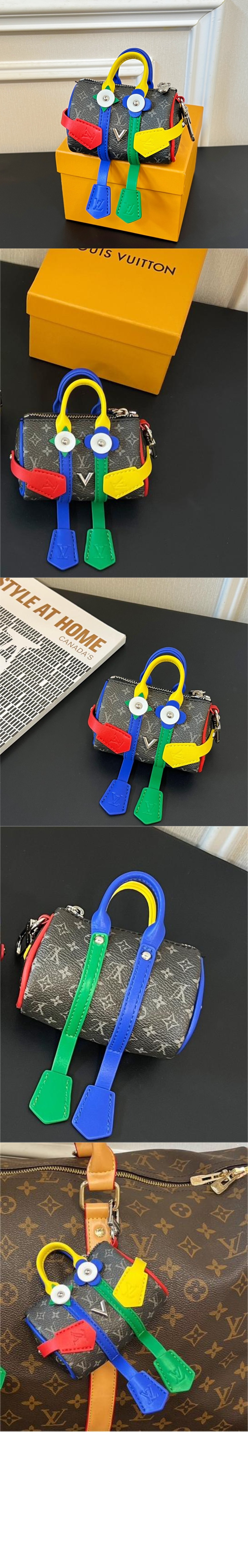 루이비통 미스터 키폴 키 홀더 & 백 참 M01193