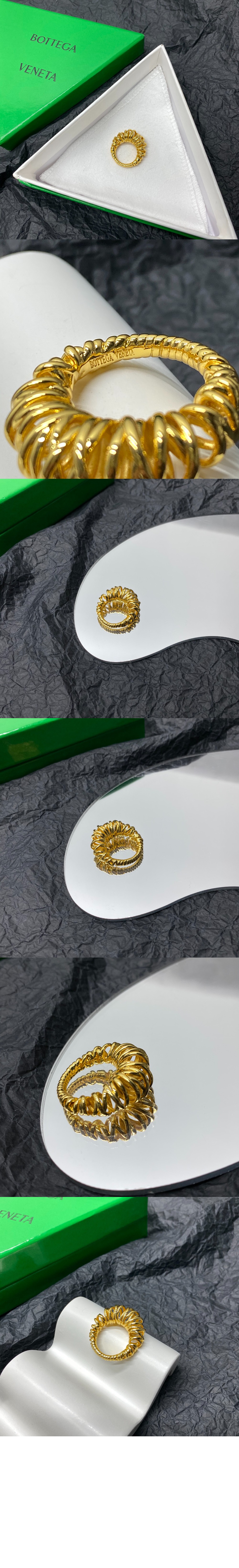보테가베네타 코일 링 649201