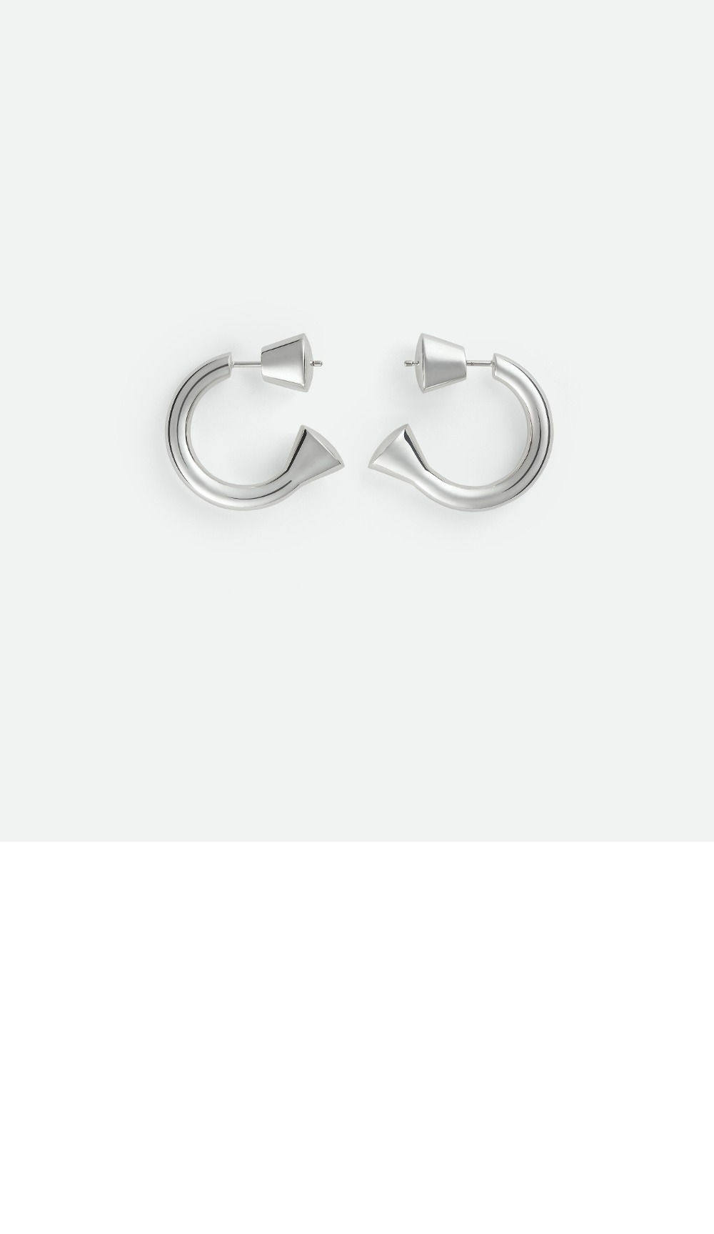 보테가베네타 엘립스 후프 이어링 804869