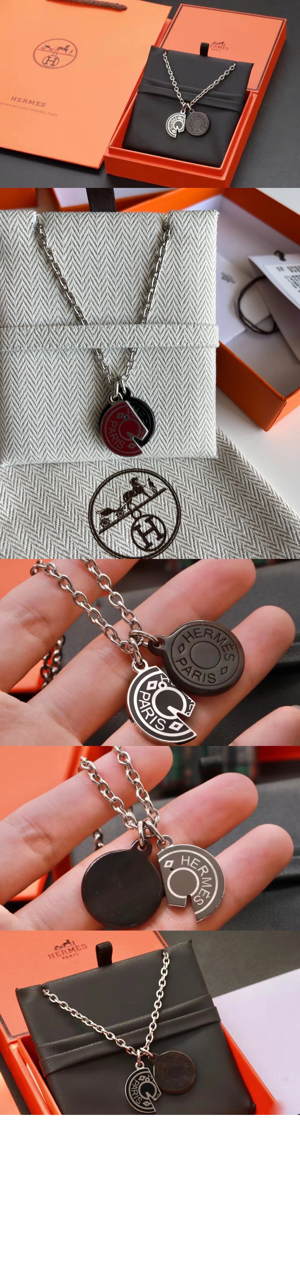 에르메스 Carrousel 목걸이