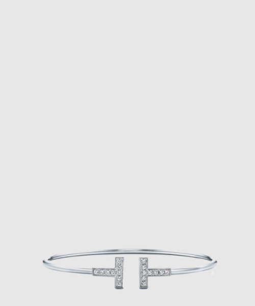 티파니앤코 다이아몬드 와이어 브레이슬릿