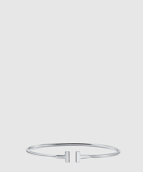 티파니앤코 네로우 와이어 브레이슬릿