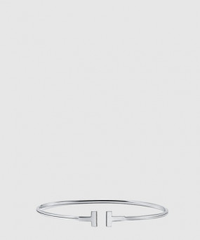 티파니앤코 네로우 와이어 브레이슬릿