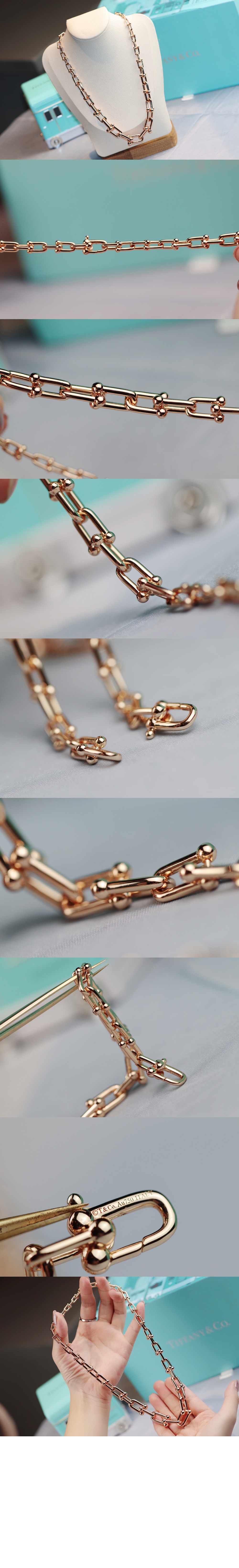 티파니앤코 그레듀에이티드 링크 네크리스