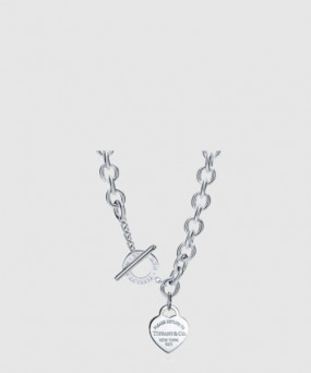 티파니앤코 하트 태그 목걸이