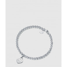 티파니앤코 하트 태그 비드 팔찌