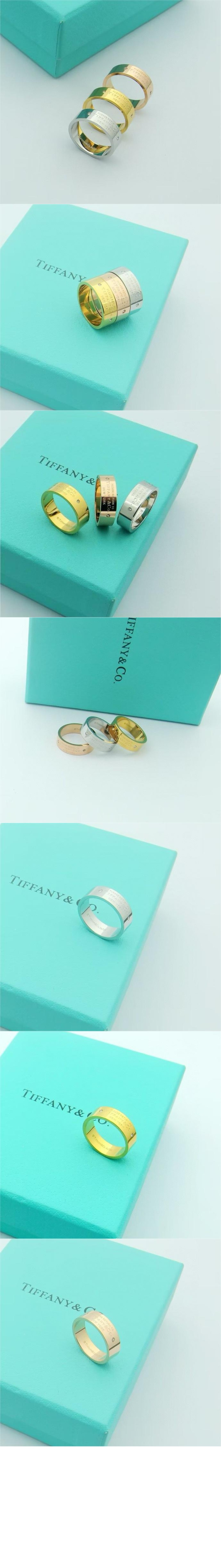 티파니앤코 18k 네로우 링으로