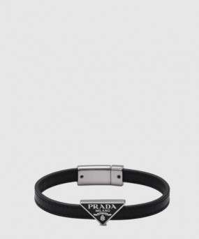 프라다 사피아노 가죽 브레이슬릿 2IB289