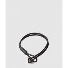 프라다 브레이디드 나파 가죽 브레이슬릿 2IB288