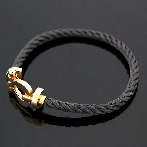 프레드 팔찌 골드 앤 블랙