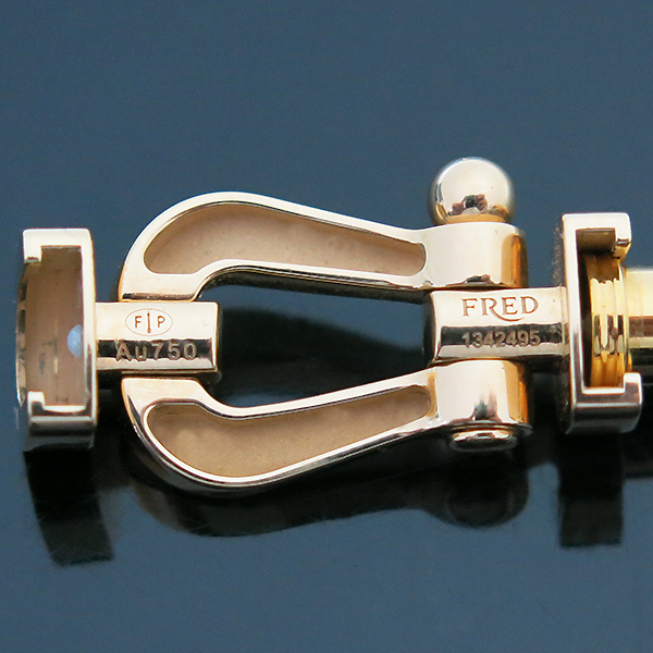 프레드 팔찌 골드 앤 블랙