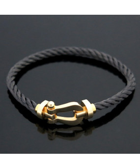 프레드 팔찌 골드 앤 블랙