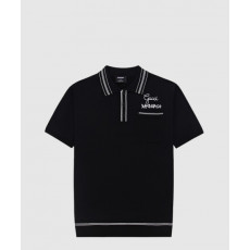 구찌 면 폴로 셔츠