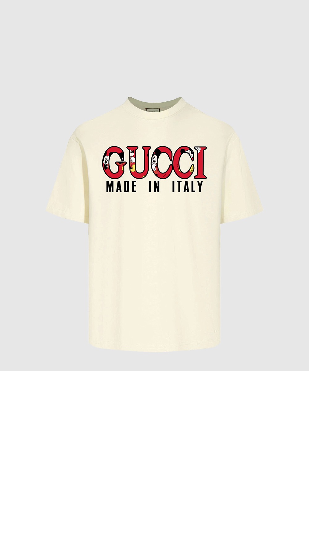 구찌 로고 프린트 반팔