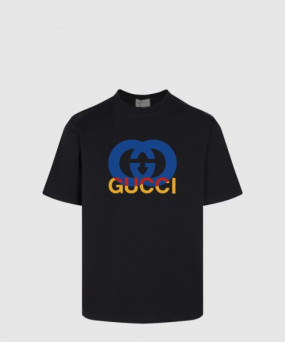 구찌 로고 프린트 반팔