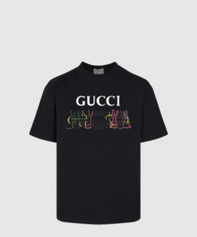 구찌 로고 프린트 반팔