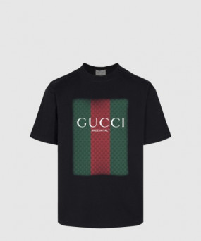 구찌 로고 프린트 반팔