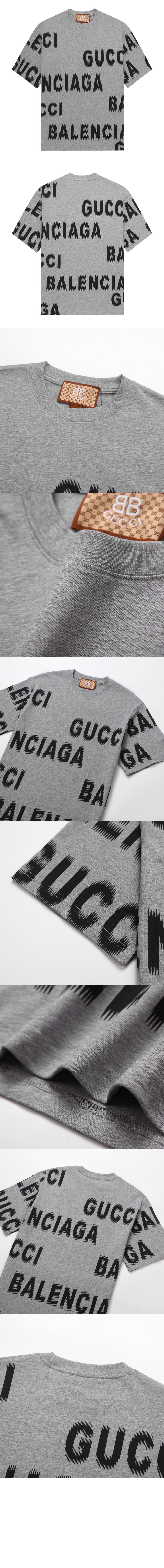 구찌 로고 프린트 반팔