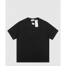 구찌 면 티셔츠