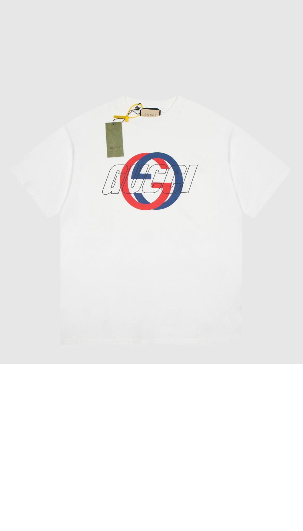 구찌 로고 프린트 반팔