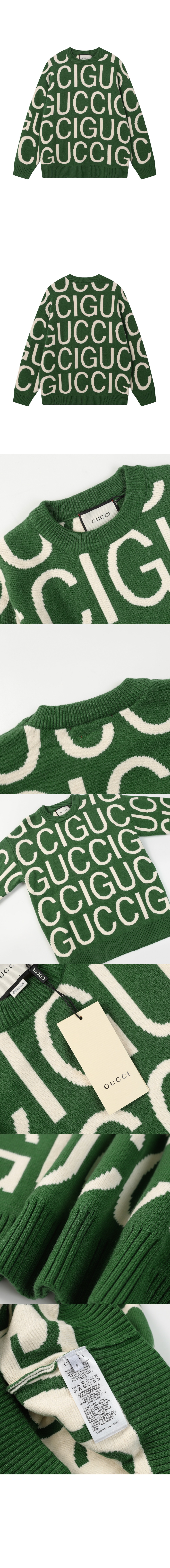 구찌 플라워 니트