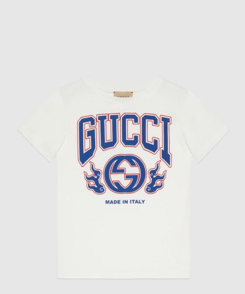 구찌 로고 프린트 반팔