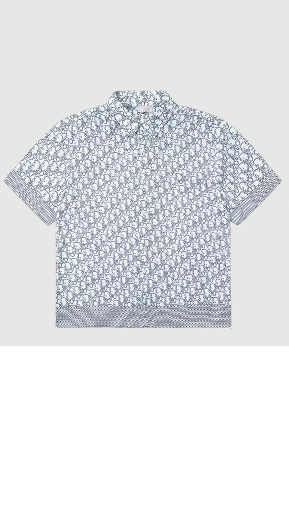 디올 로고 프린트 셔츠 톱