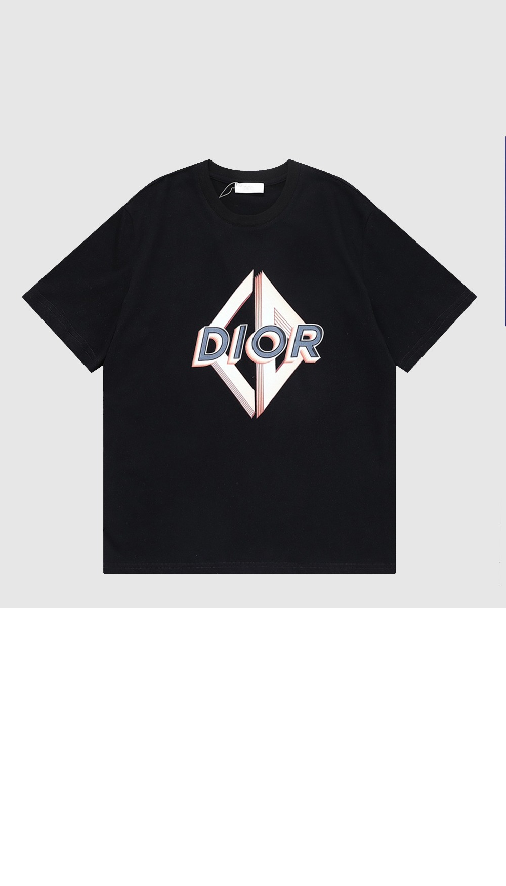 디올 플라워 코튼 톱