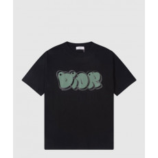 디올 로고 프린트 반팔