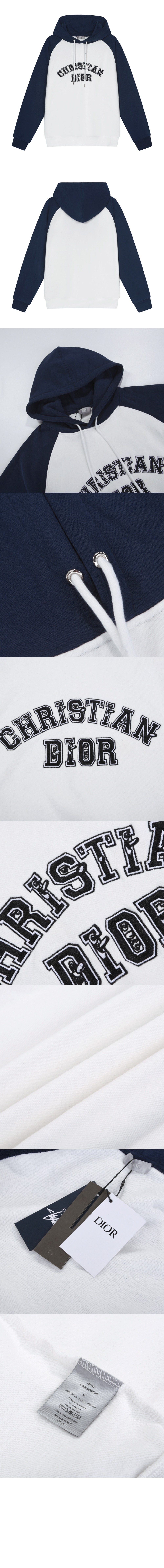 디올 플라워 코튼 톱