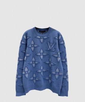 루이비통 프린트 니트 톱