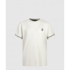 루이비통 로고 프린트 반팔