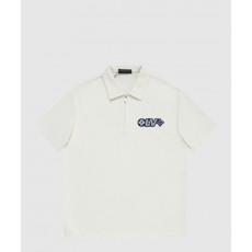 루이비통 로고 프린트 반팔