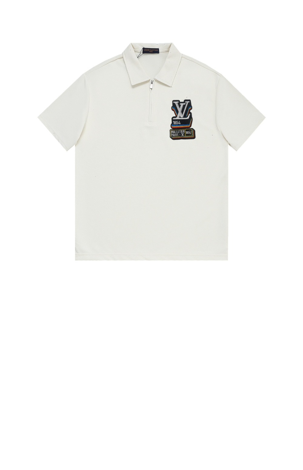 루이비통 로고 프린트 반팔