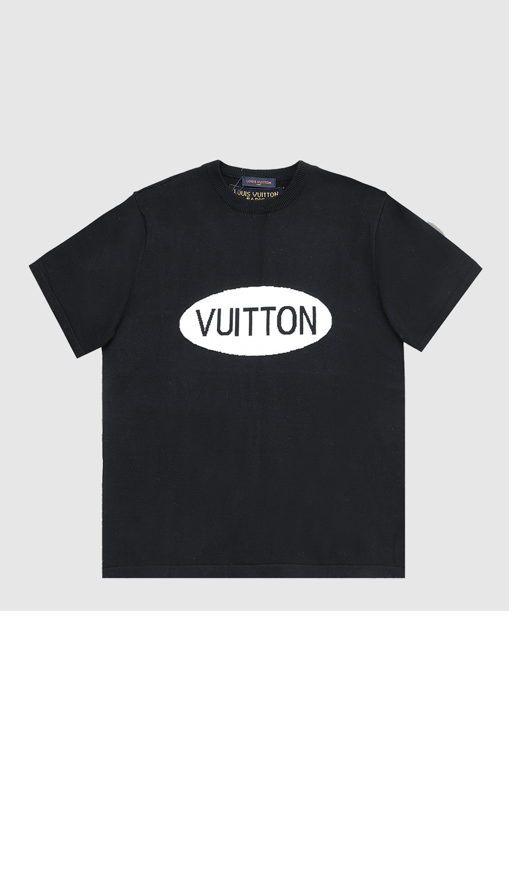 루이비통 로고 프린트 반팔