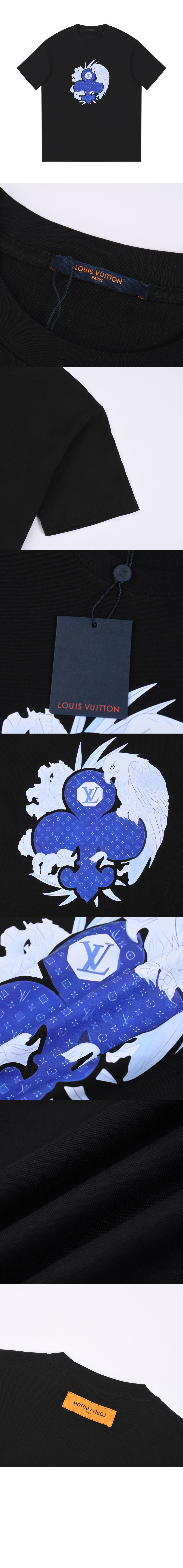 루이비통 플라워 코튼 톱