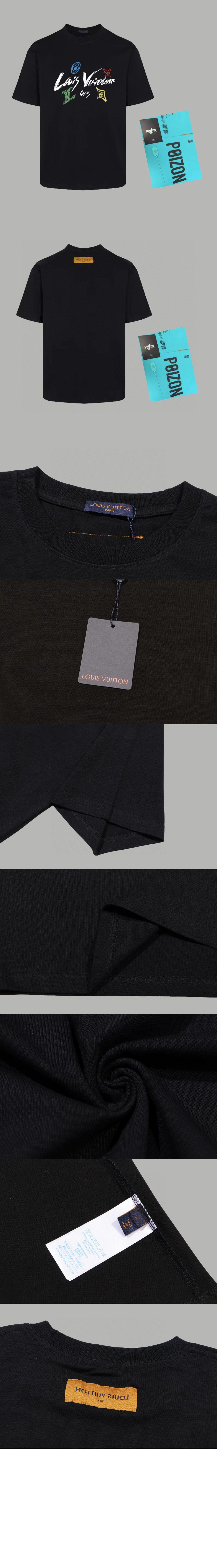 루이비통 플라워 코튼 톱