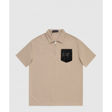 루이비통 로고 프린트 반팔