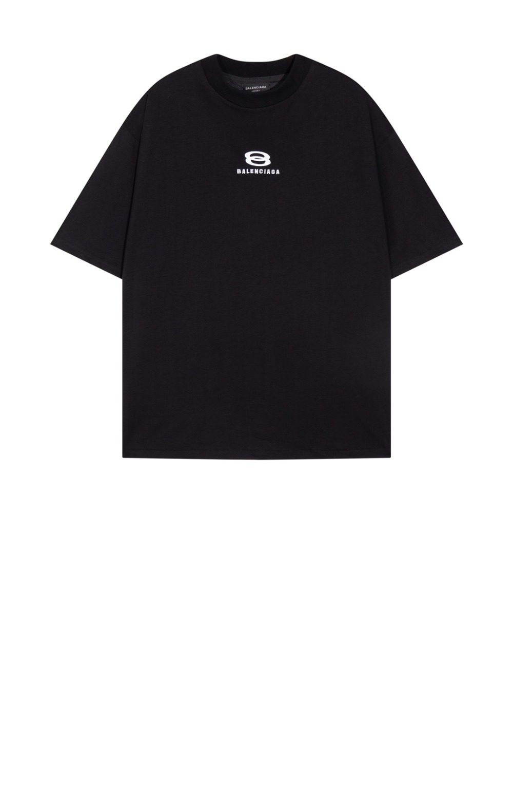 발렌시아가 로고 프린트 반팔